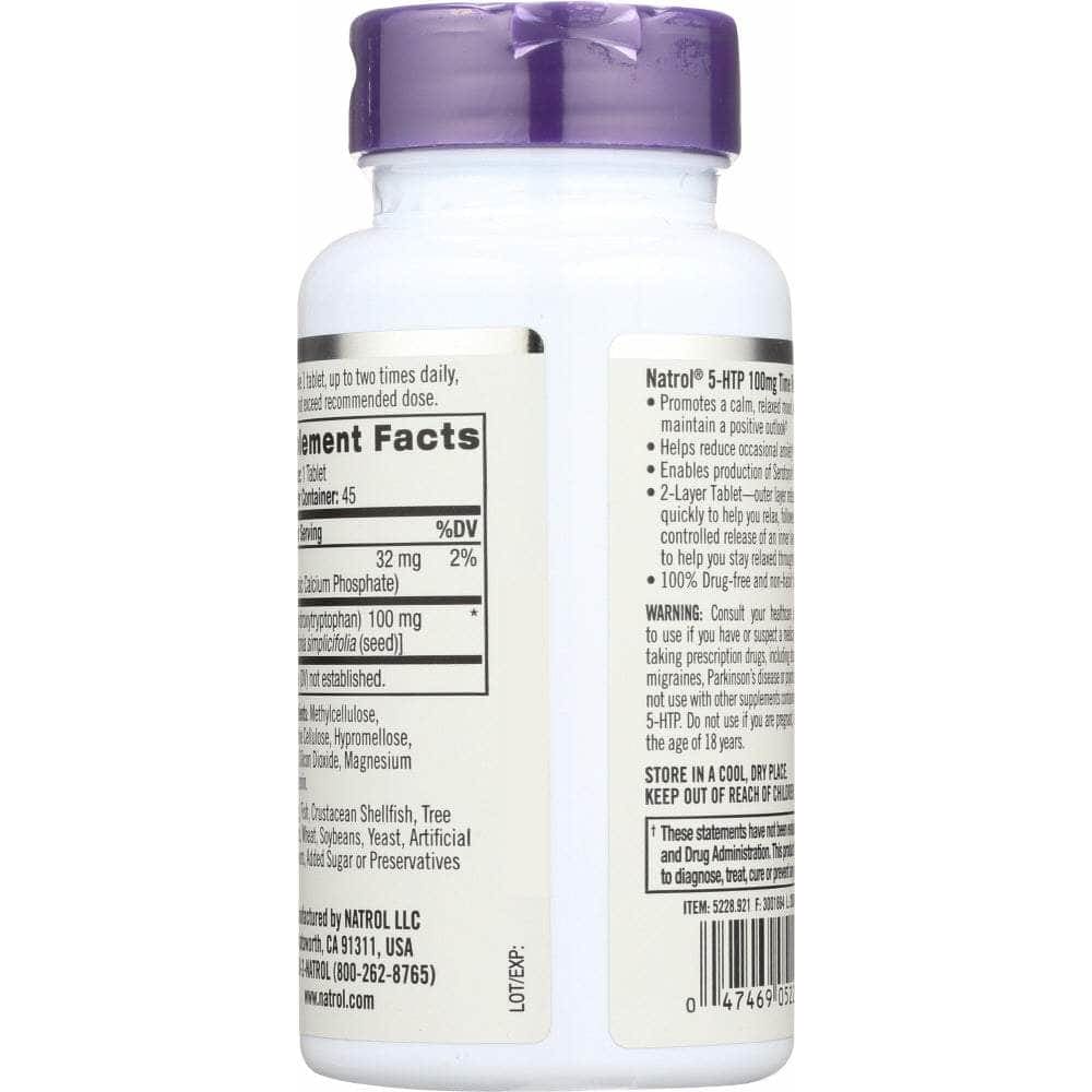 Natrol Natrol 5-HTP TR Time Release 100 mg, 45 tablets