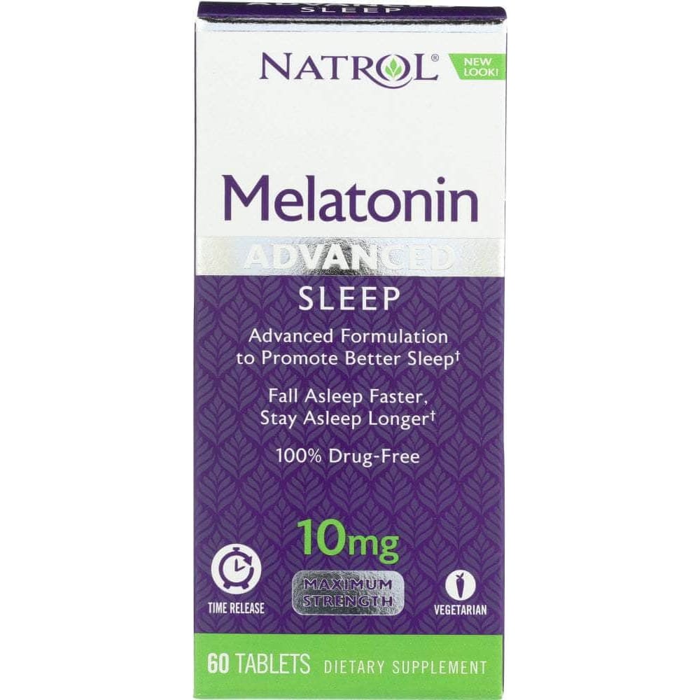 Natrol Natrol Advanced Sleep Melatonin 10 mg, 60 Tablets