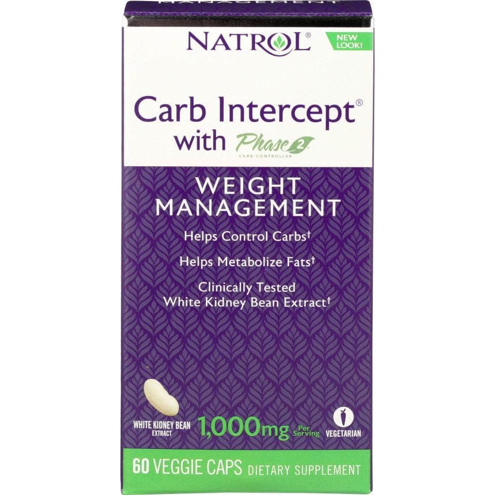 Natrol Natrol Carb Intercept Phase 2, 60 Capsules