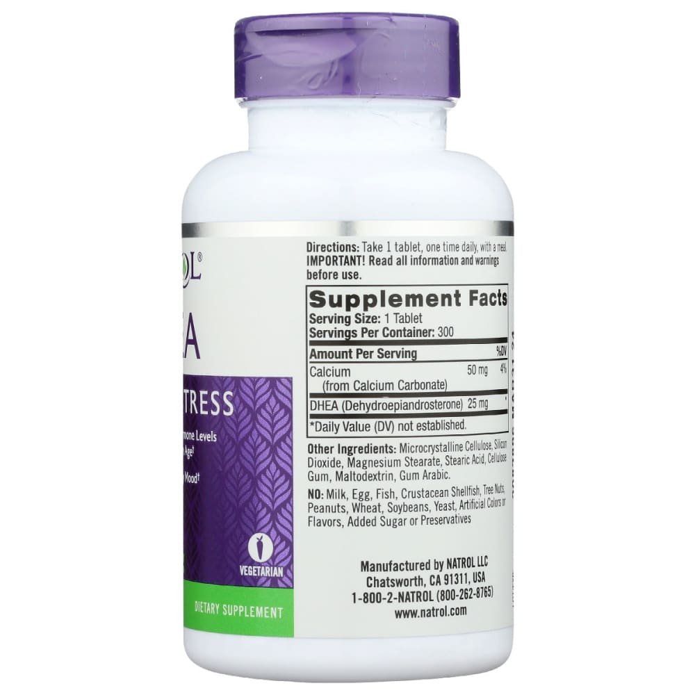 NATROL: Dhea Mood & Stress 25Mg 300 tb - Health > Vitamins & Supplements - NATROL