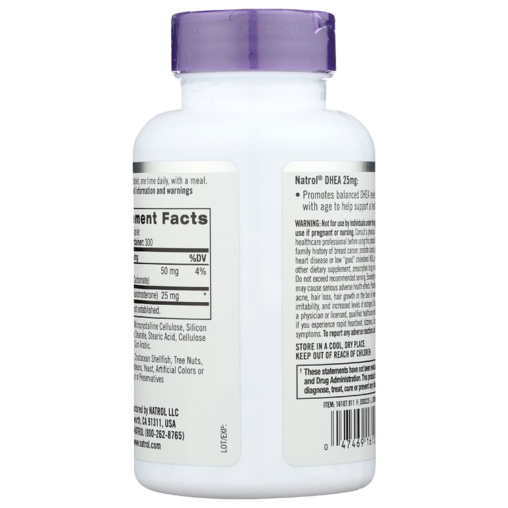 NATROL: Dhea Mood & Stress 25Mg 300 tb - Health > Vitamins & Supplements - NATROL