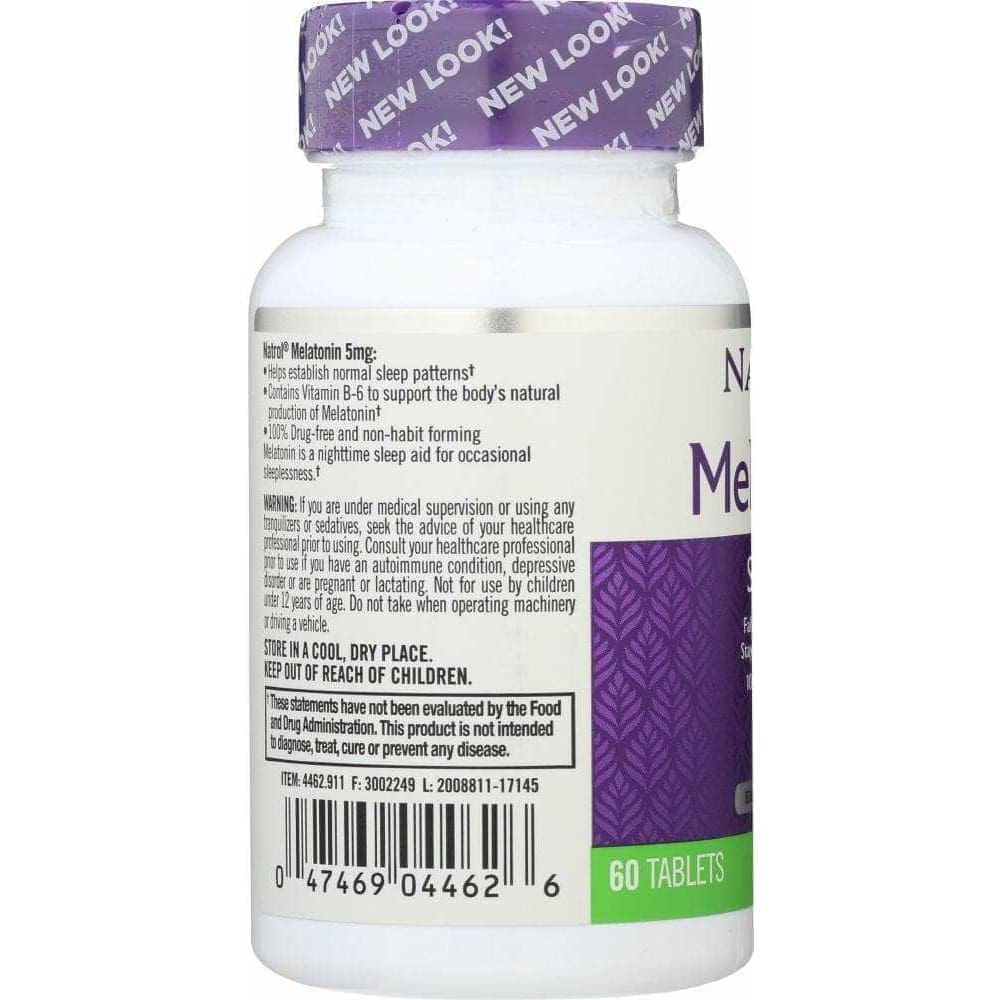 Natrol Natrol Melatonin 5 mg, 60 Tablets