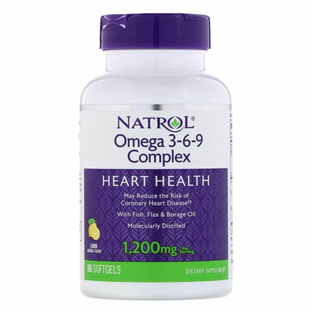 Natrol Natrol Omega 3-6-9 Complex, 90 servings