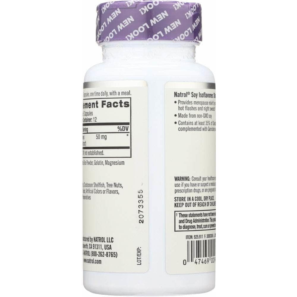 Natrol Natrol Soy Isoflavones, 60 Capsules