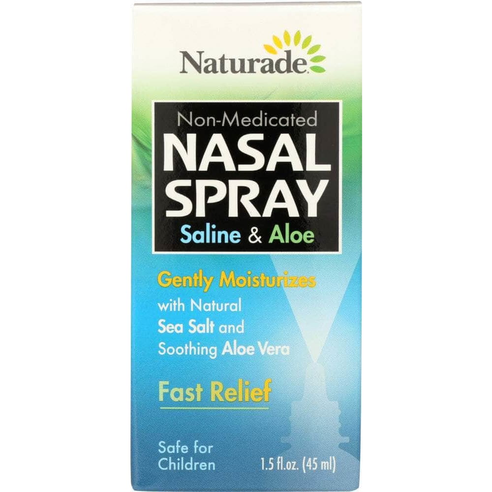 Naturade Naturade Nasal Spray Saline and Aloe, 1.5 oz