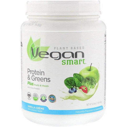 NATURADE NATURADE VeganSmart Protein And Greens Vanilla Creme Powder, 22.8 oz
