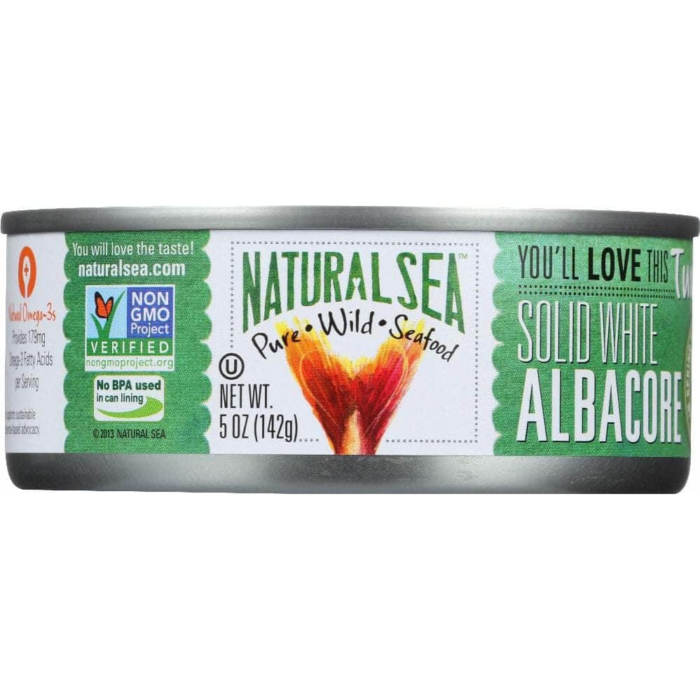 Natural Sea Natural Sea Solid White Wild Tuna Albacore Salted, 5 oz