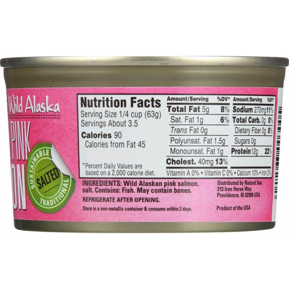 Natural Sea Natural Sea Wild Alaska Pink Salmon Salted, 7.5 oz