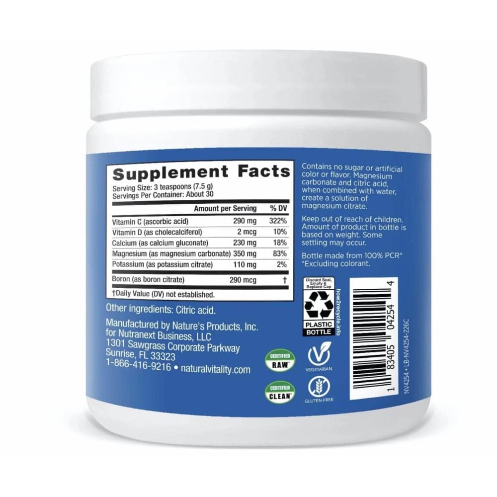 NATURAL VITALITY Natural Vitality Calm Calcium Original, 8 Oz