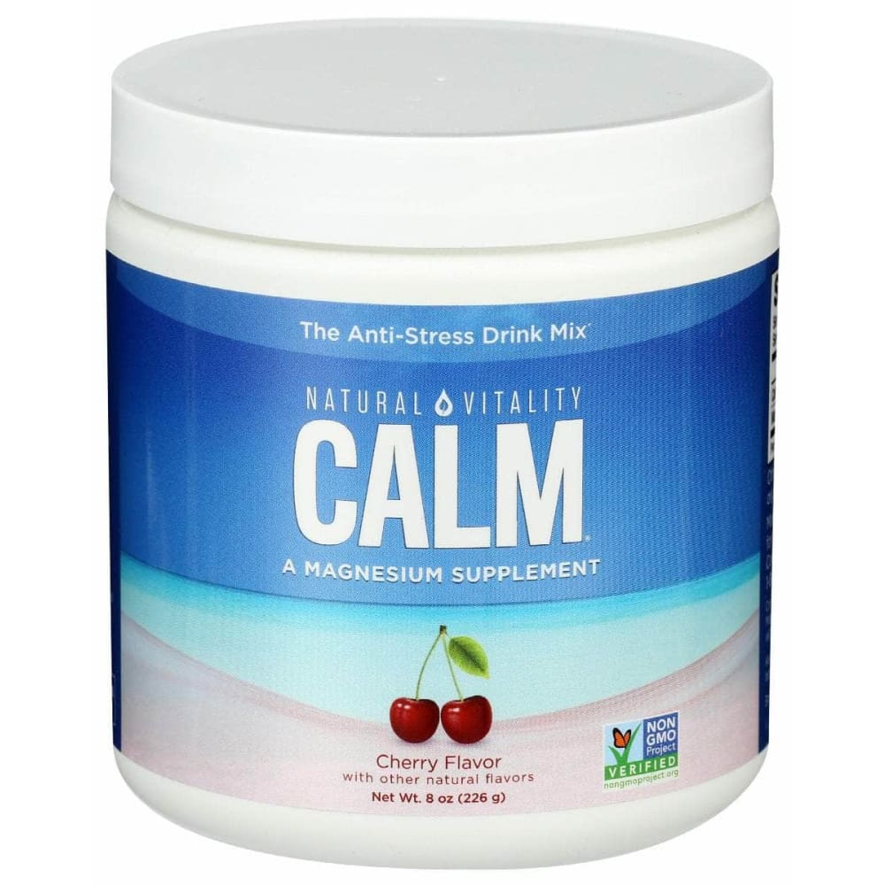 NATURAL VITALITY Natural Vitality Calm Cherry Flavor, 8 Oz