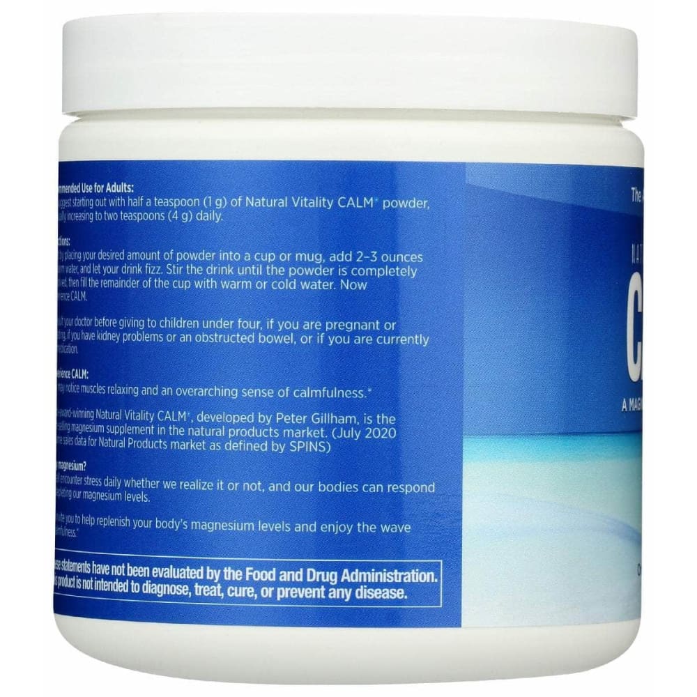 NATURAL VITALITY Natural Vitality Calm Original Unflavored, 8 Oz