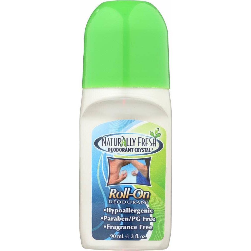 NATURALLY FRESH Naturally Fresh Deodorant Crystal Roll-On Fragrance Free, 3 Oz
