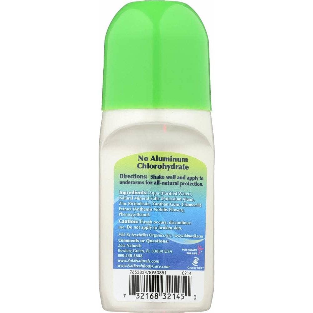 NATURALLY FRESH Naturally Fresh Deodorant Crystal Roll-On Fragrance Free, 3 Oz