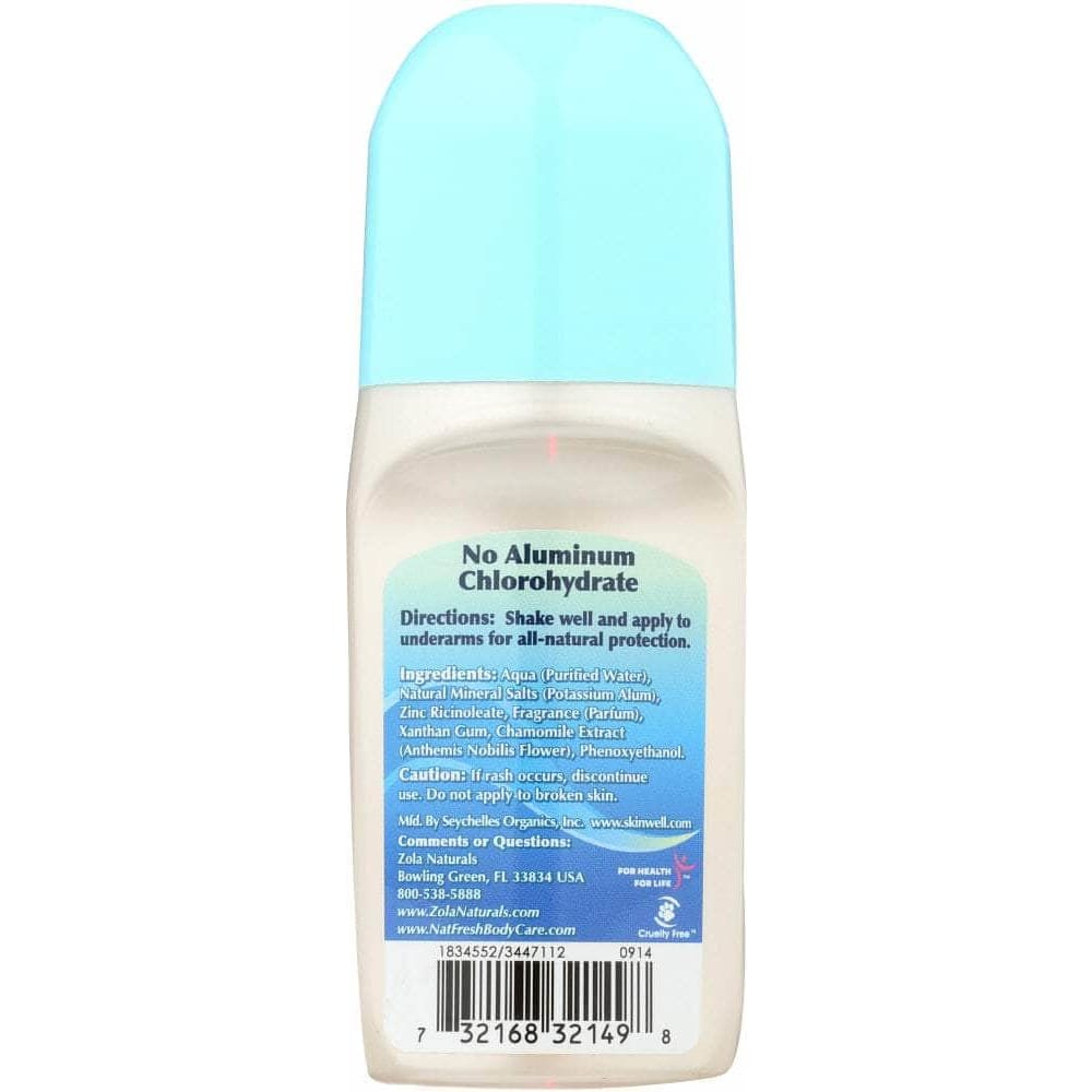 NATURALLY FRESH Naturally Fresh Deodorant Crystal Roll-On Ocean Breeze, 3 Oz