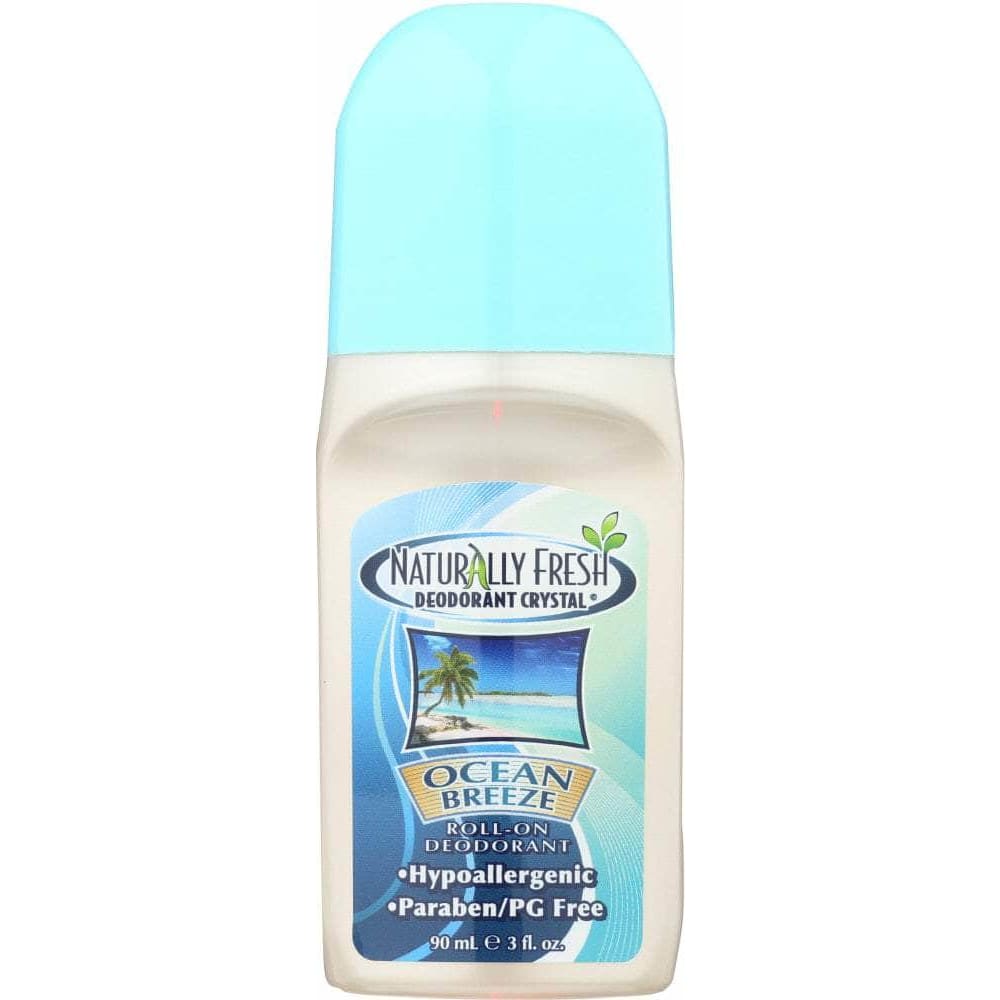 NATURALLY FRESH Naturally Fresh Deodorant Crystal Roll-On Ocean Breeze, 3 Oz
