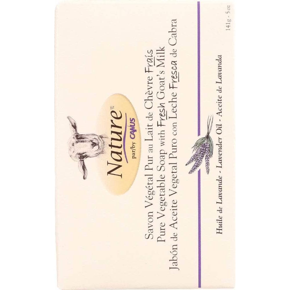 NATURE BY CANUS Nature By Canus Pure Vegetable Soap With Fresh Goat'S Milk Lavender, 5 Oz