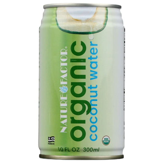 NATURE FACTOR: Coconut Water Young Organic 10.1 oz (Pack of 5) - Grocery > Beverages > Water - NATURE FACTOR
