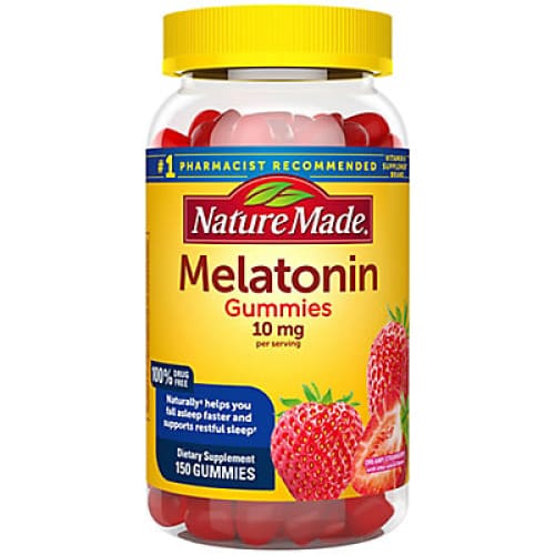 Nature Made Melatonin 10mg Gummies 150 ct. - Home/Home/Emergency Preparedness/Medicines & Treatments/Sleep Aids/ - Nature Made