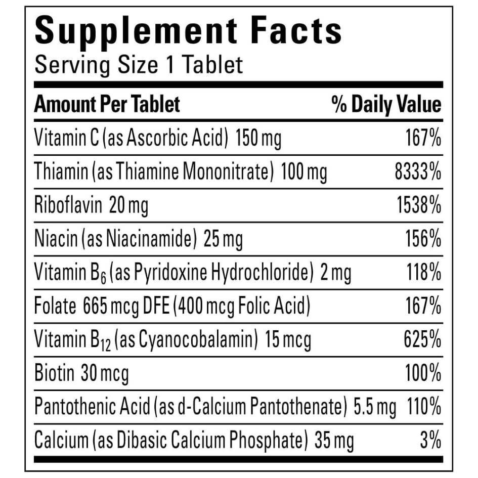Nature Made Super B-Complex 460 Tablets - Adult Multi & Letter Vitamins - Nature Made