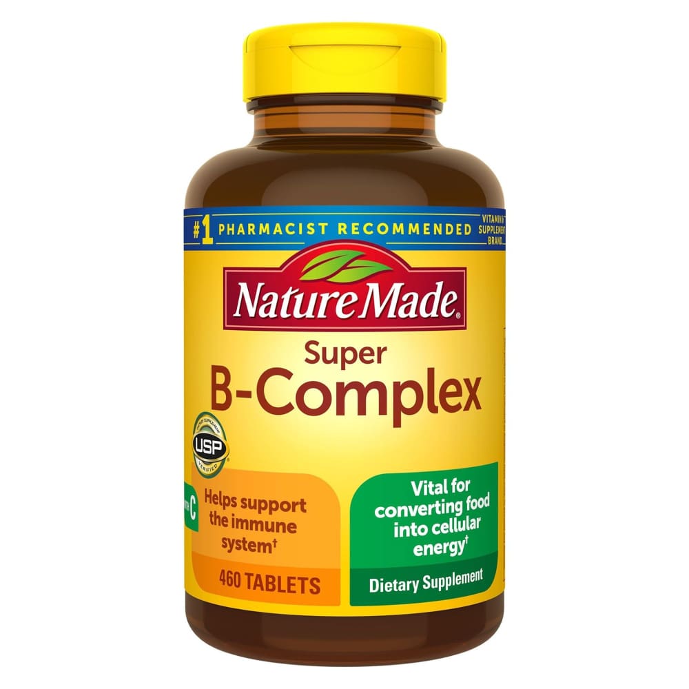 Nature Made Super B-Complex Tablets 460 ct. - Home/Health & Beauty/Vitamins & Supplements/Vitamins A-E/ - Nature Made