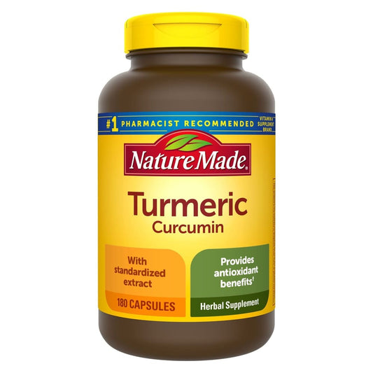 Nature Made Turmeric 500 mg Capsules 180 ct. - Home/Health & Beauty/Vitamins & Supplements/Specialty Supplements & Vitamins/ - Nature Made