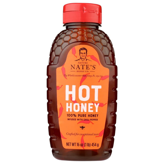 NATURE NATE’S: Honey Hot 16 oz (Pack of 2) - Honey - NATURE NATE’S
