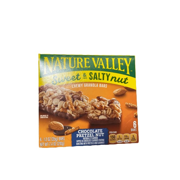 Nature Valley Nature Valley Sweet and Salty Nut Bars, Chocolate Pretzel Nut, 6 ct