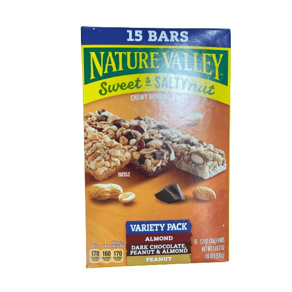 Nature Valley Nature Valley Sweet and Salty Nut Granola Bars, Variety Pack, 15ct, 18 oz