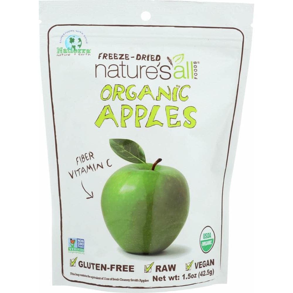 Natierra Nature's All Organic Freeze Dried Apples, 1.5 oz
