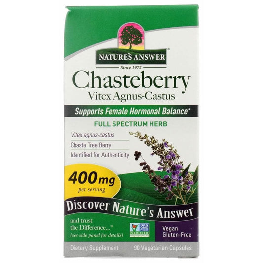 NATURES ANSWER Natures Answer Chasteberry-Vitex 400Mg, 90 Vc