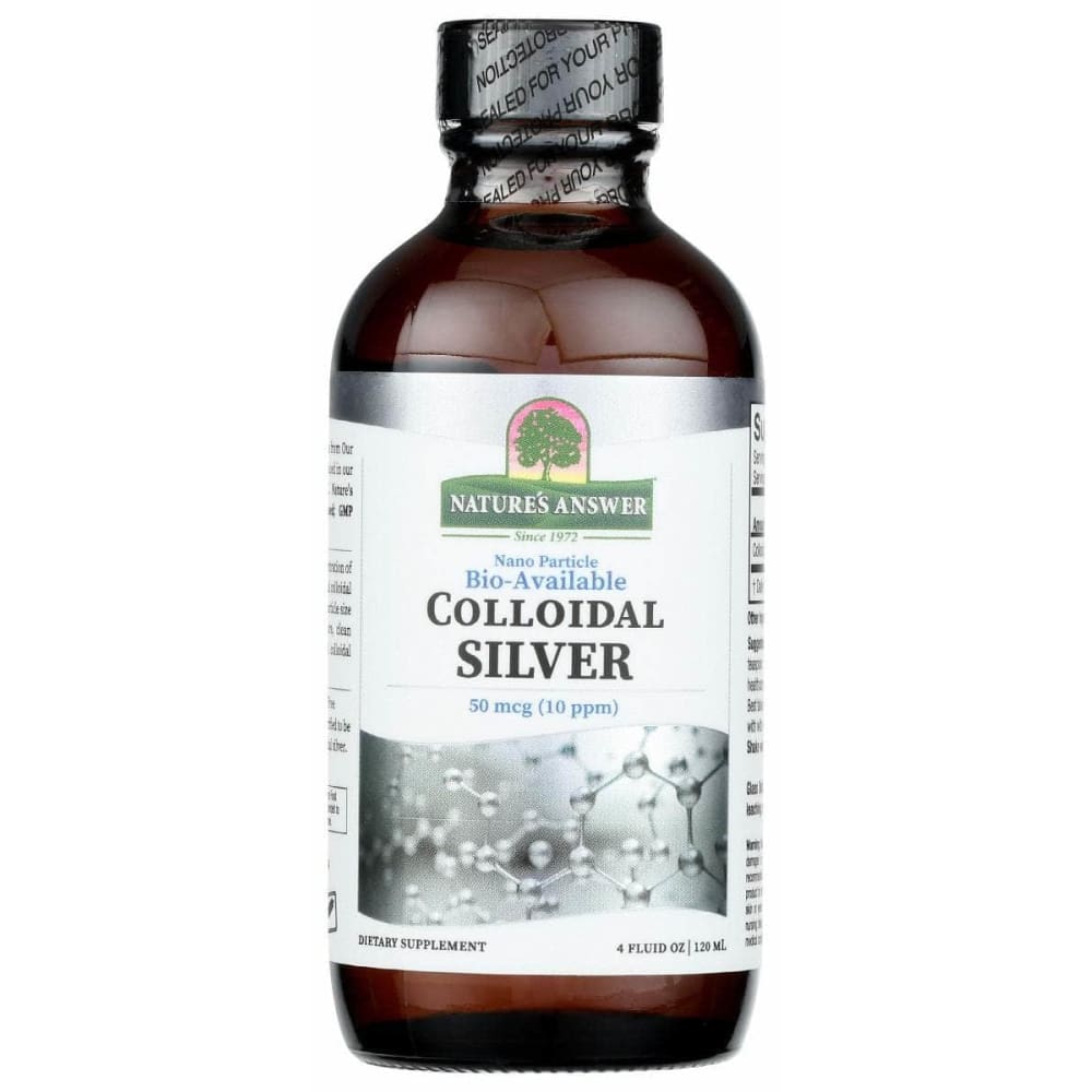 NATURES ANSWER Natures Answer Colloidal Silver 50Mcg, 4 Fo