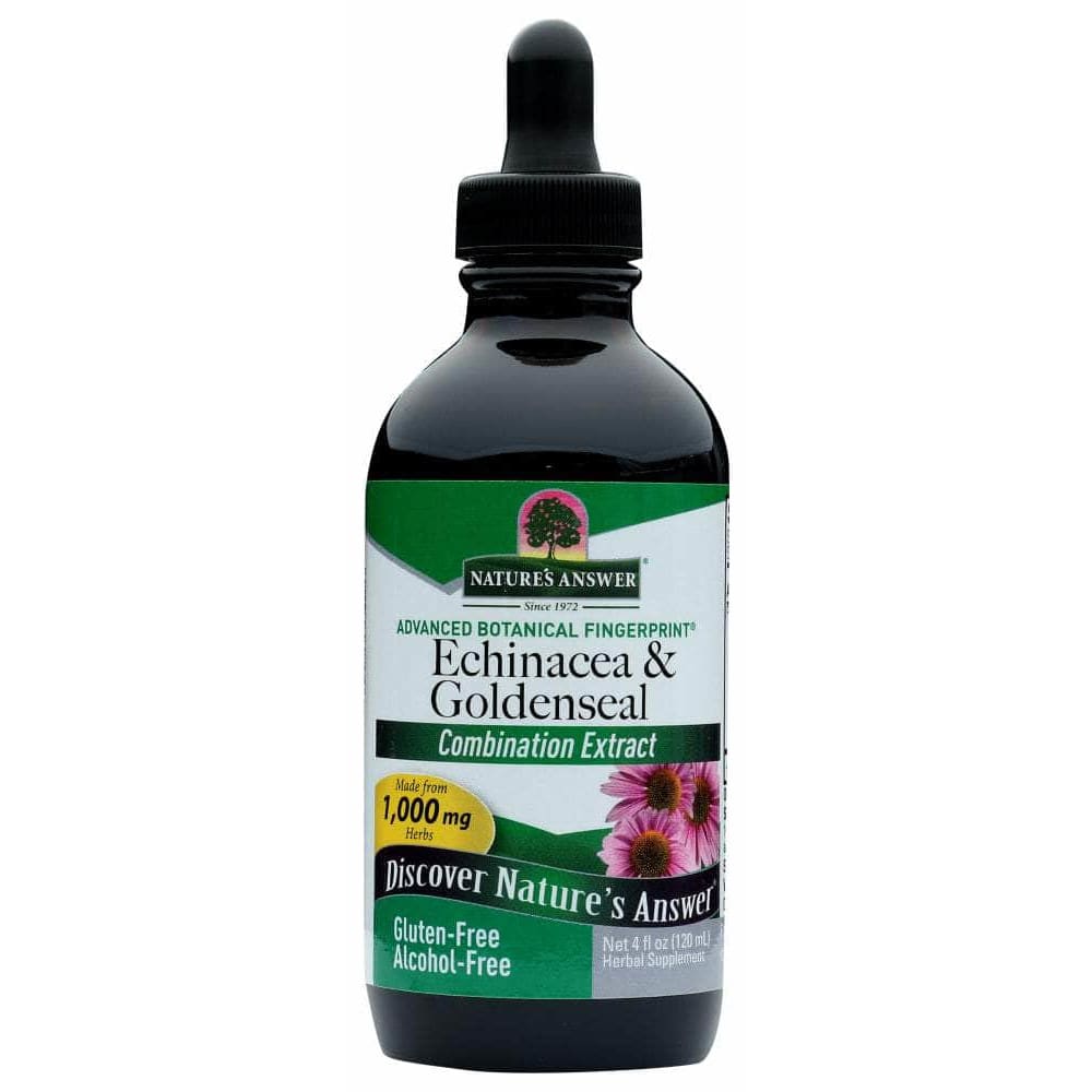 Natures Answer Natures Answer Echinacea and Goldenseal Alcohol Free, 4 oz