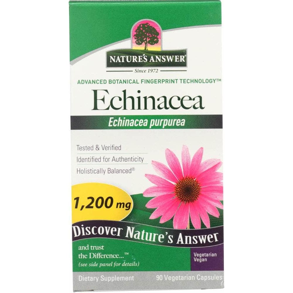 Natures Answer Natures Answer Echinacea Herb Vegetarian Capsules, 90 vc