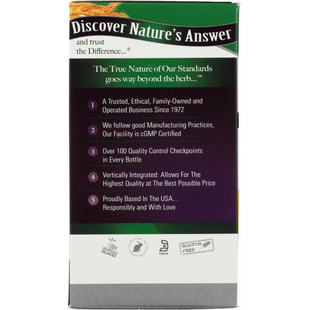 NATURES ANSWER Natures Answer Korean Ginseng Root, 50 Vc
