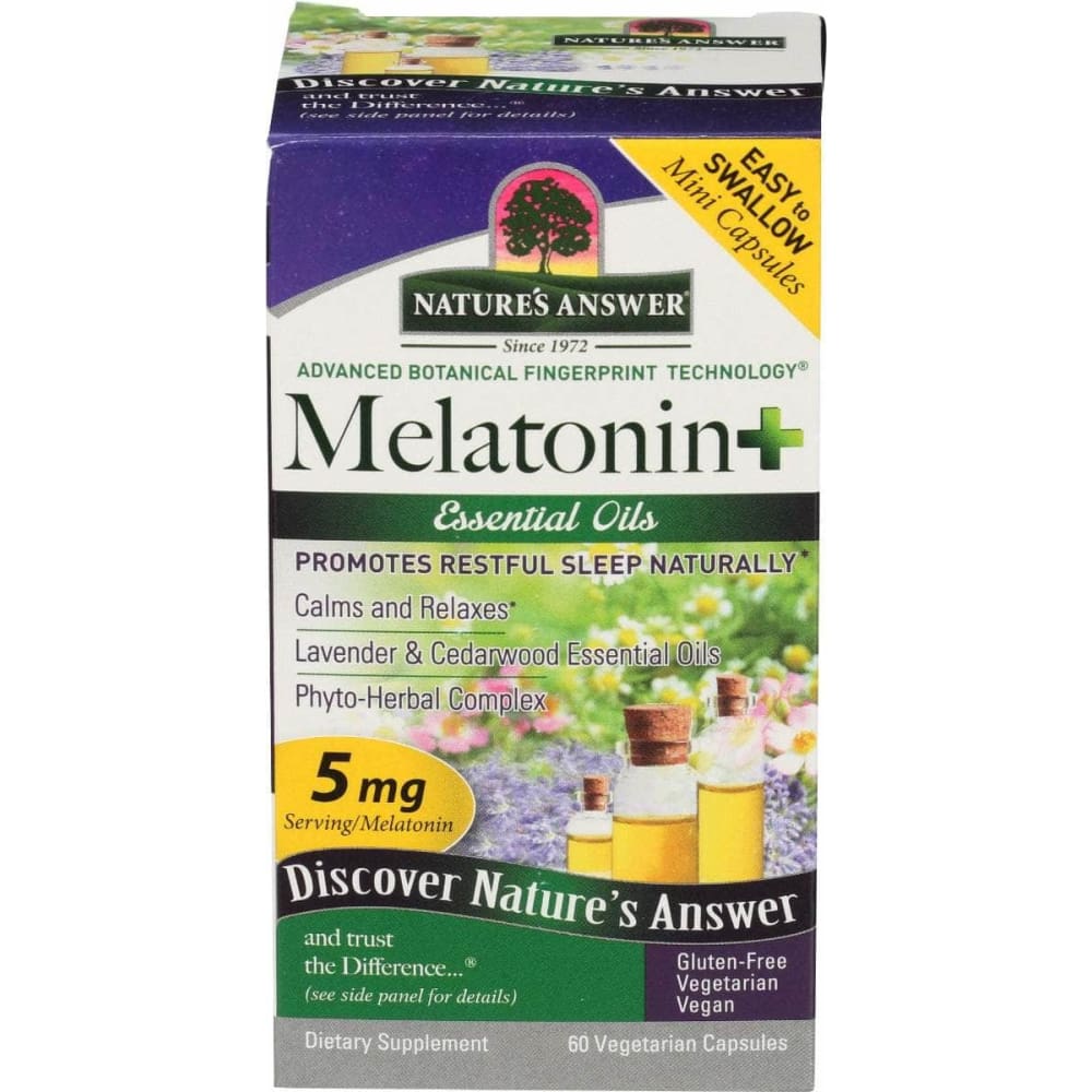 NATURES ANSWER NATURES ANSWER Melatonin Plus, 60 vc
