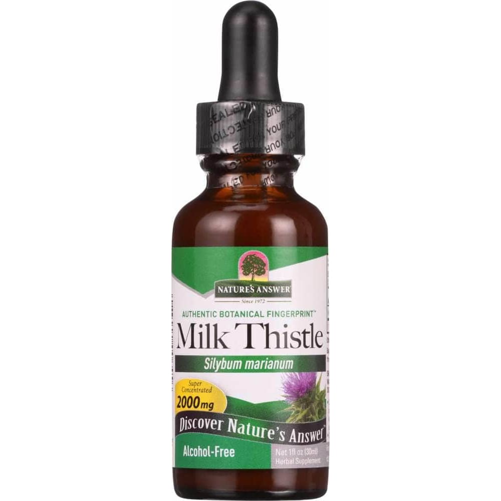 NATURES ANSWER Nature'S Answer Milk Thistle Alcohol-Free 2,000 Mg, 1 Oz