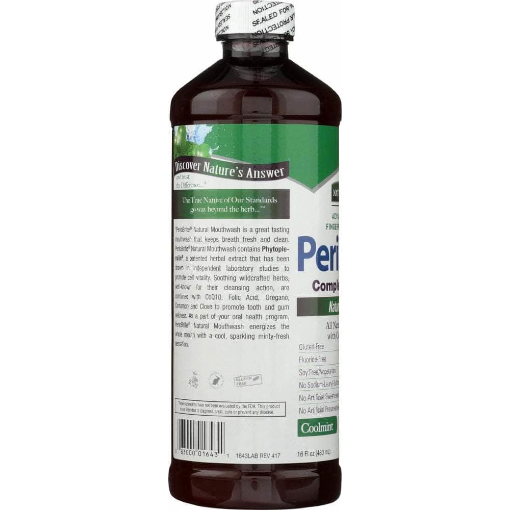 Natures Answer Nature's Answer PerioBrite Natural Mouthwash Coolmint, 16 oz