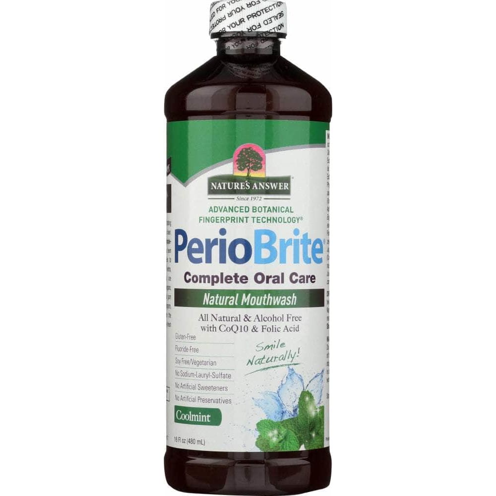 Natures Answer Nature's Answer PerioBrite Natural Mouthwash Coolmint, 16 oz