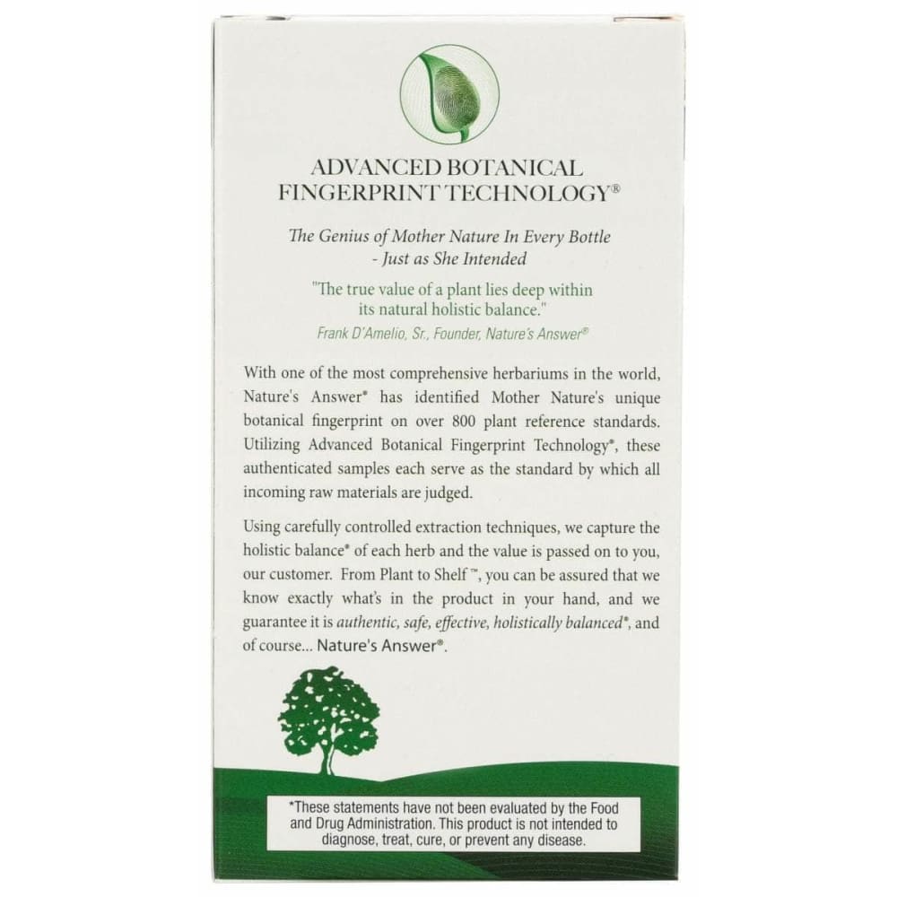 NATURES ANSWER Natures Answer Tumeric Ginger, 90 Vc