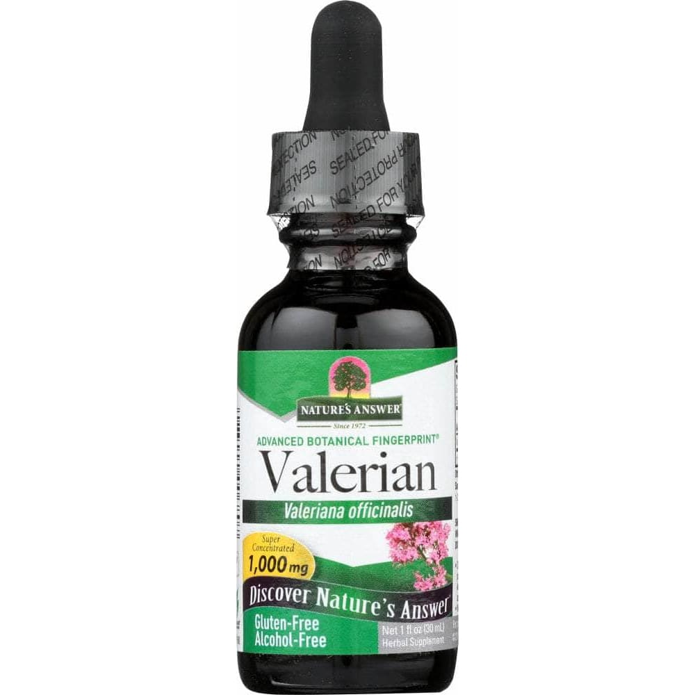 Natures Answer Natures Answer  Valerian Root Alcohol Free 1,000 Mg, 1 oz