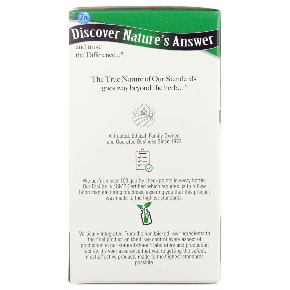 NATURES ANSWER Natures Answer Zinc Plus, 60 Vc
