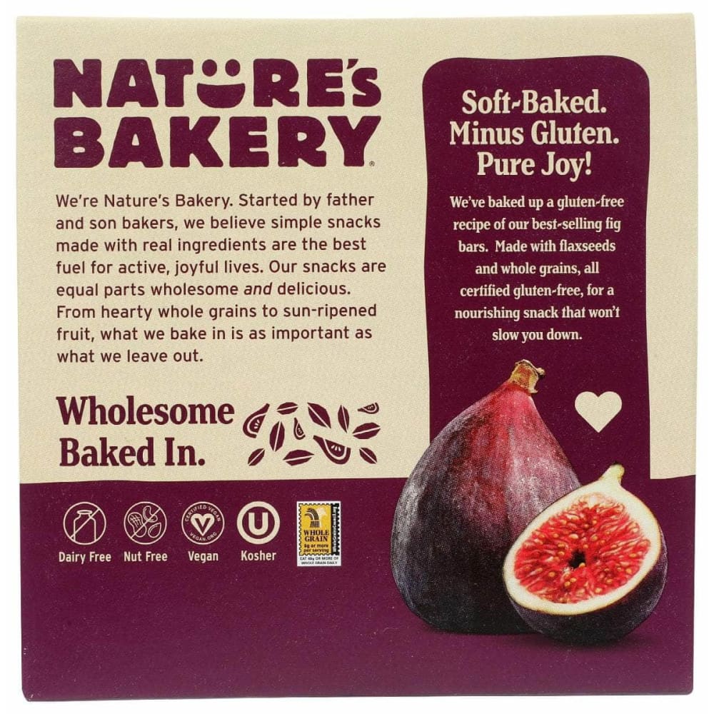 NATURES BAKERY Natures Bakery Bar Fig Gf 6Ct, 12 Oz