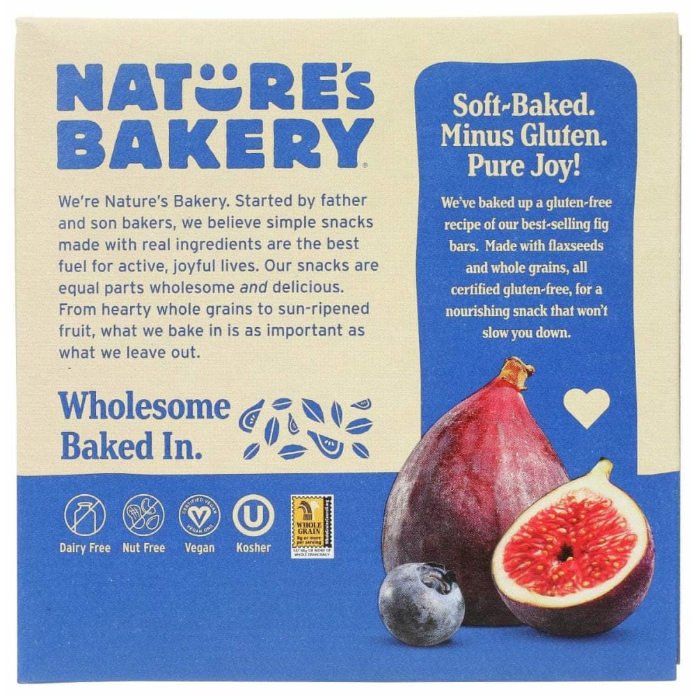 NATURES BAKERY Natures Bakery Bar Fig Gf Blueberry 6Ct, 12 Oz