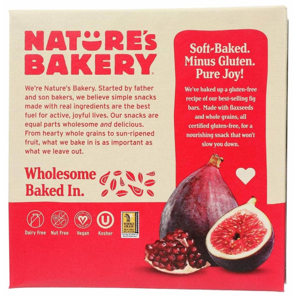NATURES BAKERY Natures Bakery Bar Fig Gf Pomgrante 6Ct, 12 Oz
