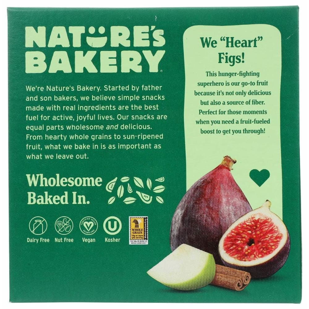 NATURES BAKERY Natures Bakery Bar Fig Ww Appl Cinn 6Ct, 12 Oz