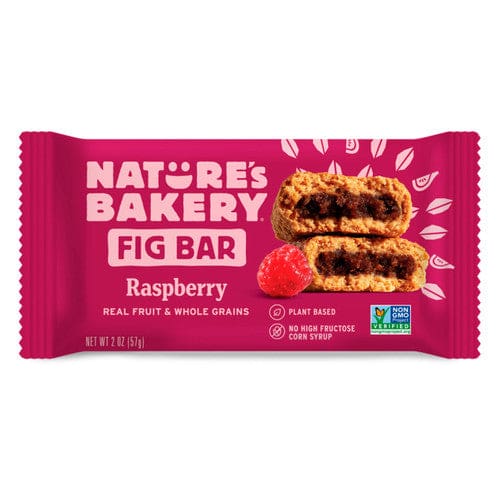 Natures Bakery Raspberry Whole Wheat Fig Bars 12ct - Free Shipping Items/Snack Time - Natures Bakery
