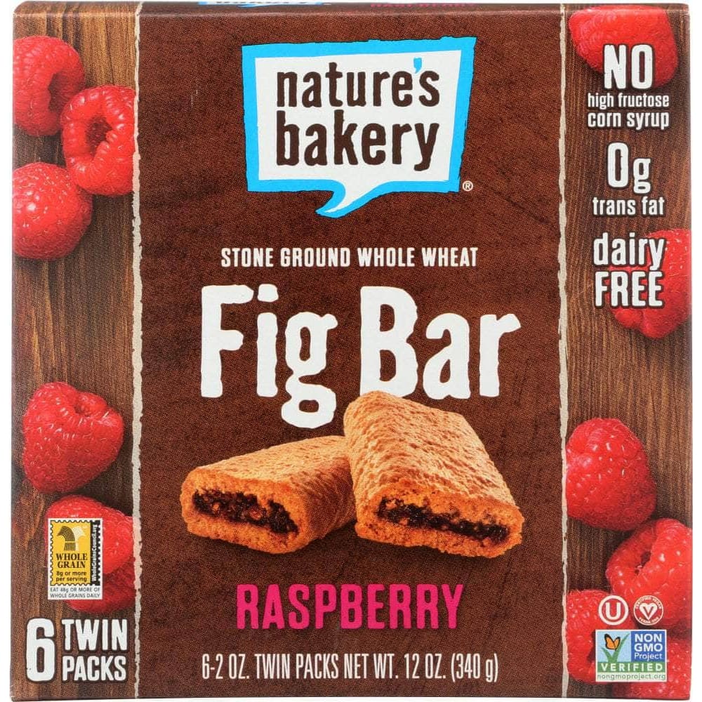 Natures Bakery Nature's Bakery Stone Ground Whole Wheat Raspberry Fig Bar, 12 oz