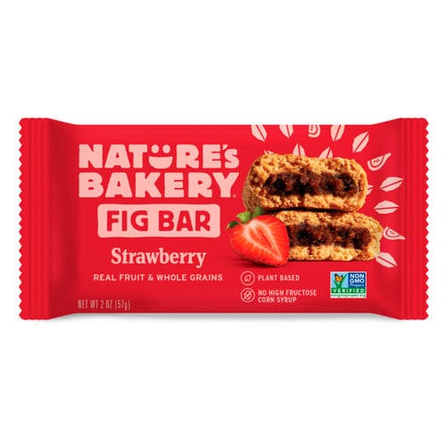 Natures Bakery Strawberry Whole Wheat Fig Bars 12ct - Free Shipping Items/Snack Time - Natures Bakery