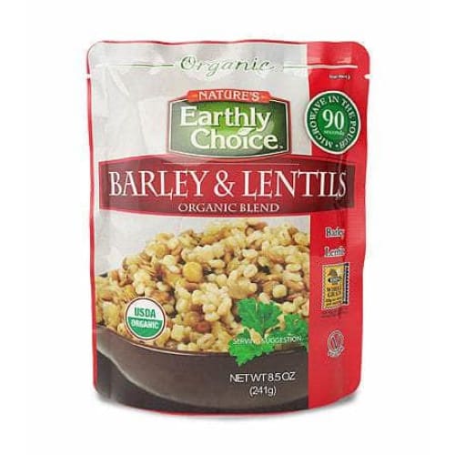 NATURES EARTHLY CHOICE NATURES EARTHLY CHOICE Organic Barley and Lentils, 8.5 oz