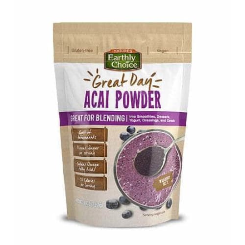 NATURES EARTHLY CHOICE NATURES EARTHLY CHOICE Powder Blendg Acai, 8 oz